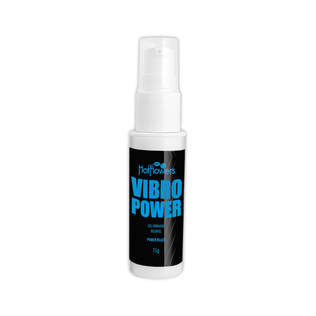 GEL VIBRO POWER POWER BLACK 15gr | Hot Rio